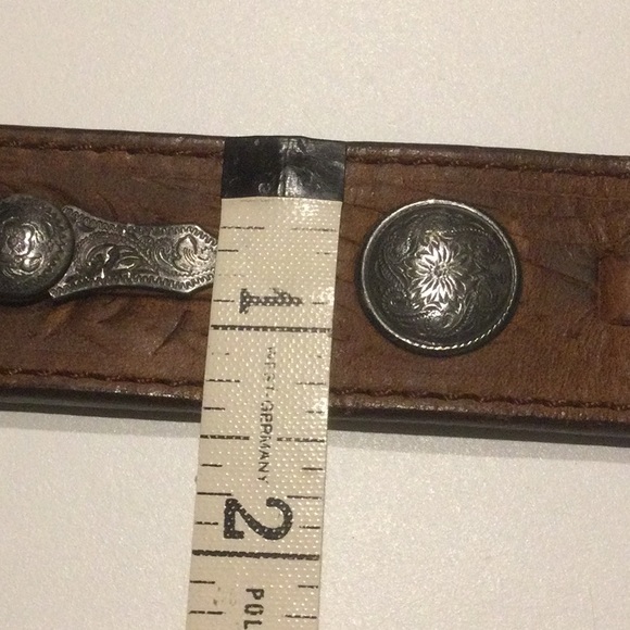 Leather Western Belt - Picture 8 of 11